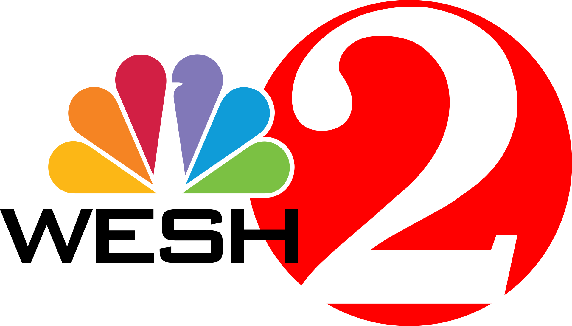 WESH NBC 2 Orlando, Florida Logo.svg